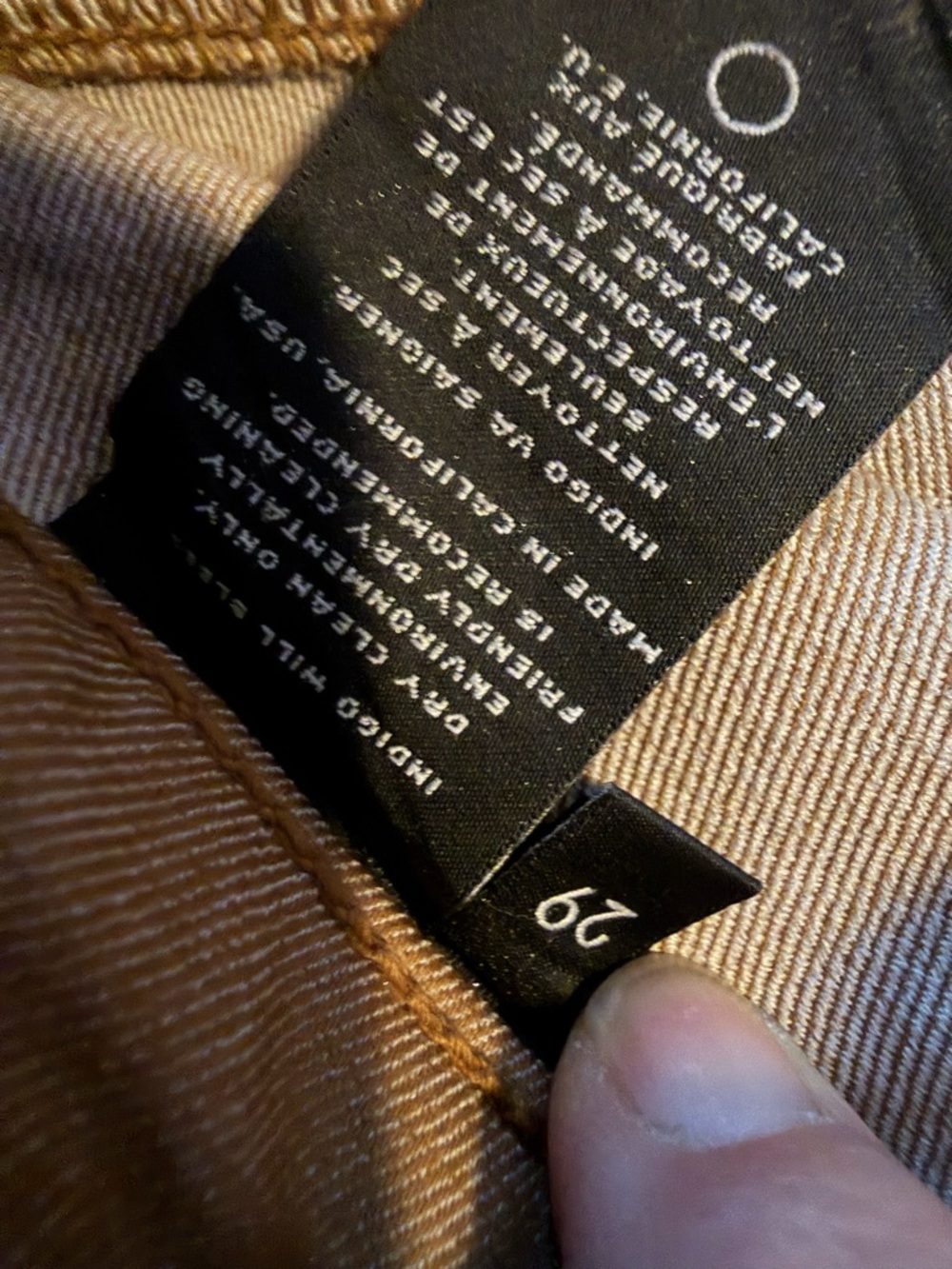 J Brand Metallic Gold Dust Skinny Jeans Size 29 - Picture 5 of 12